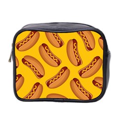 Hot Dog Seamless Pattern Mini Toiletries Bag 2-side by Celenk