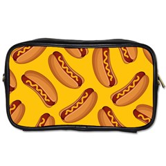 Hot Dog Seamless Pattern Toiletries Bags 2-side by Celenk