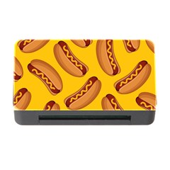 Hot Dog Seamless Pattern Memory Card Reader With Cf