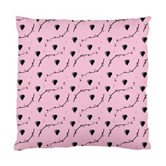 Love Hearth Pink Pattern Standard Cushion Case (one Side) by Celenk