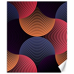 Geometric Swirls Canvas 8  X 10  by Celenk