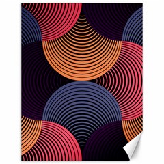 Geometric Swirls Canvas 12  X 16   by Celenk