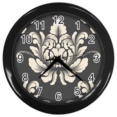 Vintage And Retro Wall Clocks (black) by Celenk