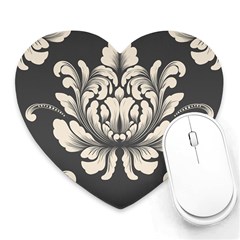 Vintage And Retro Heart Mousepads by Celenk