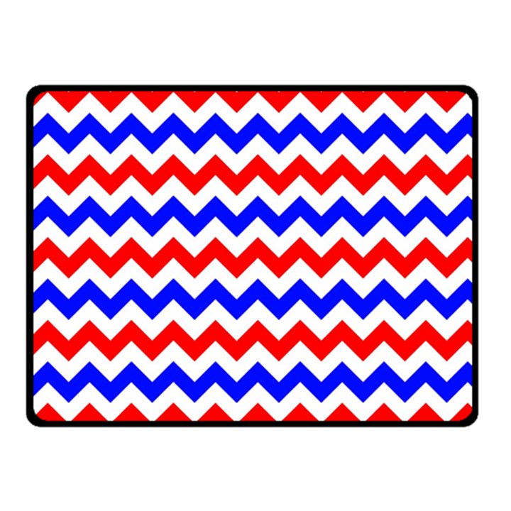 Zig Zag Pattern Fleece Blanket (Small)