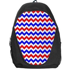 Zig Zag Pattern Backpack Bag by Celenk