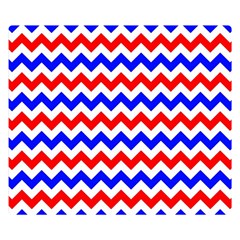 Zig Zag Pattern Double Sided Flano Blanket (small)  by Celenk