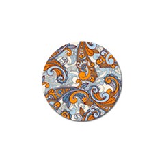 Paisley Pattern Golf Ball Marker (4 Pack) by Celenk