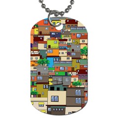 Building Dog Tag (one Side) by Celenk