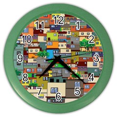 Building Color Wall Clocks