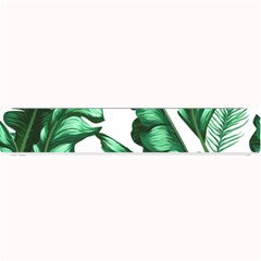 Banana Leaves And Fruit Isolated With Four Pattern Small Bar Mats by Celenk