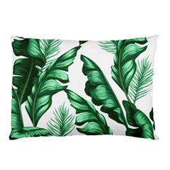 Banana Leaves And Fruit Isolated With Four Pattern Pillow Case by Celenk