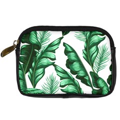 Banana Leaves And Fruit Isolated With Four Pattern Digital Camera Cases by Celenk