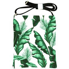 Banana Leaves And Fruit Isolated With Four Pattern Shoulder Sling Bags by Celenk