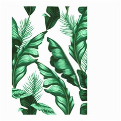 Banana Leaves And Fruit Isolated With Four Pattern Small Garden Flag (two Sides) by Celenk