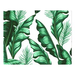 Banana Leaves And Fruit Isolated With Four Pattern Double Sided Flano Blanket (large)  by Celenk