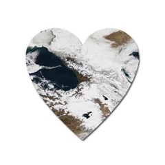 Winter Olympics Heart Magnet by Celenk