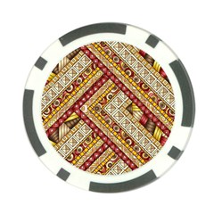 Ethnic Pattern Styles Art Backgrounds Vector Poker Chip Card Guard by Celenk