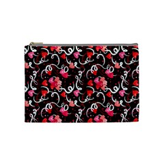 Valentine s Day Cosmetic Bag (medium) by PattyVilleDesigns