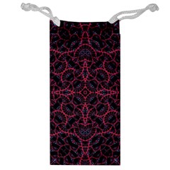 Modern Ornate Pattern Jewelry Bag by dflcprints