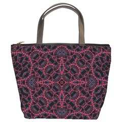 Modern Ornate Pattern Bucket Bags by dflcprints