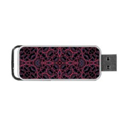 Modern Ornate Pattern Portable Usb Flash (one Side) by dflcprints