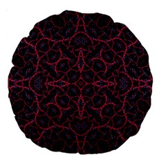 Modern Ornate Pattern Large 18  Premium Round Cushions by dflcprints