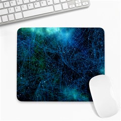 System Network Connection Connected Large Mousepads by Celenk