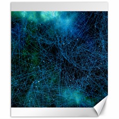 System Network Connection Connected Canvas 20  X 24   by Celenk