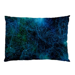 System Network Connection Connected Pillow Case (two Sides) by Celenk