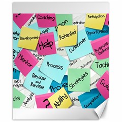 Stickies Post It List Business Canvas 16  X 20   by Celenk