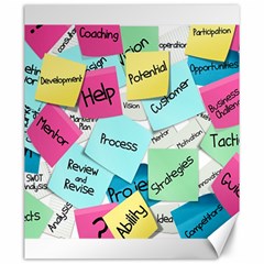 Stickies Post It List Business Canvas 20  X 24   by Celenk