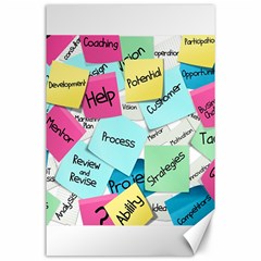 Stickies Post It List Business Canvas 24  X 36  by Celenk