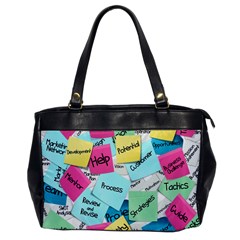 Stickies Post It List Business Office Handbags by Celenk