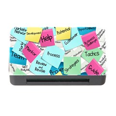 Stickies Post It List Business Memory Card Reader With Cf