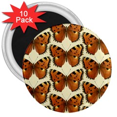 Butterfly Butterflies Insects 3  Magnets (10 Pack)  by Celenk