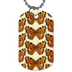 Butterfly Butterflies Insects Dog Tag (one Side) by Celenk