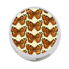 Butterfly Butterflies Insects 4-port Usb Hub (one Side) by Celenk