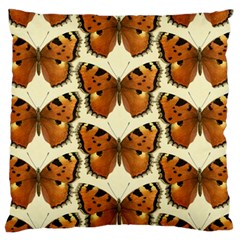 Butterfly Butterflies Insects Large Cushion Case (two Sides) by Celenk