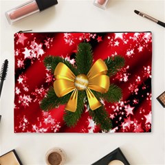 Christmas Star Winter Celebration Cosmetic Bag (xl) by Celenk