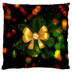 Christmas Celebration Tannenzweig Large Flano Cushion Case (two Sides) by Celenk