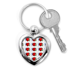 Cross Heart Anchor Love Hope Key Chains (heart)  by Celenk