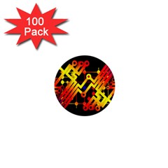 Board Conductors Circuits 1  Mini Magnets (100 Pack)  by Celenk