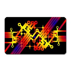 Board Conductors Circuits Magnet (rectangular) by Celenk