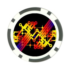 Board Conductors Circuits Poker Chip Card Guard