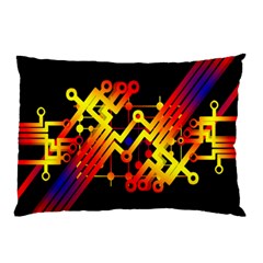 Board Conductors Circuits Pillow Case (two Sides) by Celenk