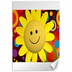 Sun Laugh Rays Luck Happy Canvas 20  X 30   by Celenk