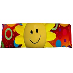 Sun Laugh Rays Luck Happy Body Pillow Case Dakimakura (two Sides) by Celenk