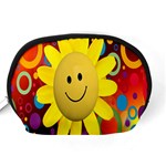 Sun Laugh Rays Luck Happy Accessory Pouches (Medium)  Back