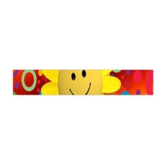 Sun Laugh Rays Luck Happy Flano Scarf (mini) by Celenk